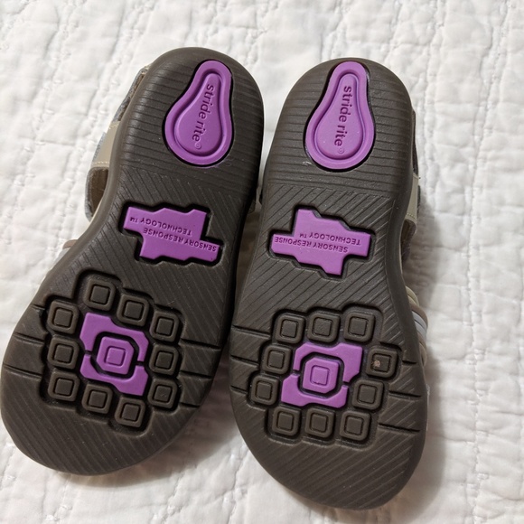 BN Stride Rite Toddler Girls Shoes 7.5 W - Picture 4 of 4